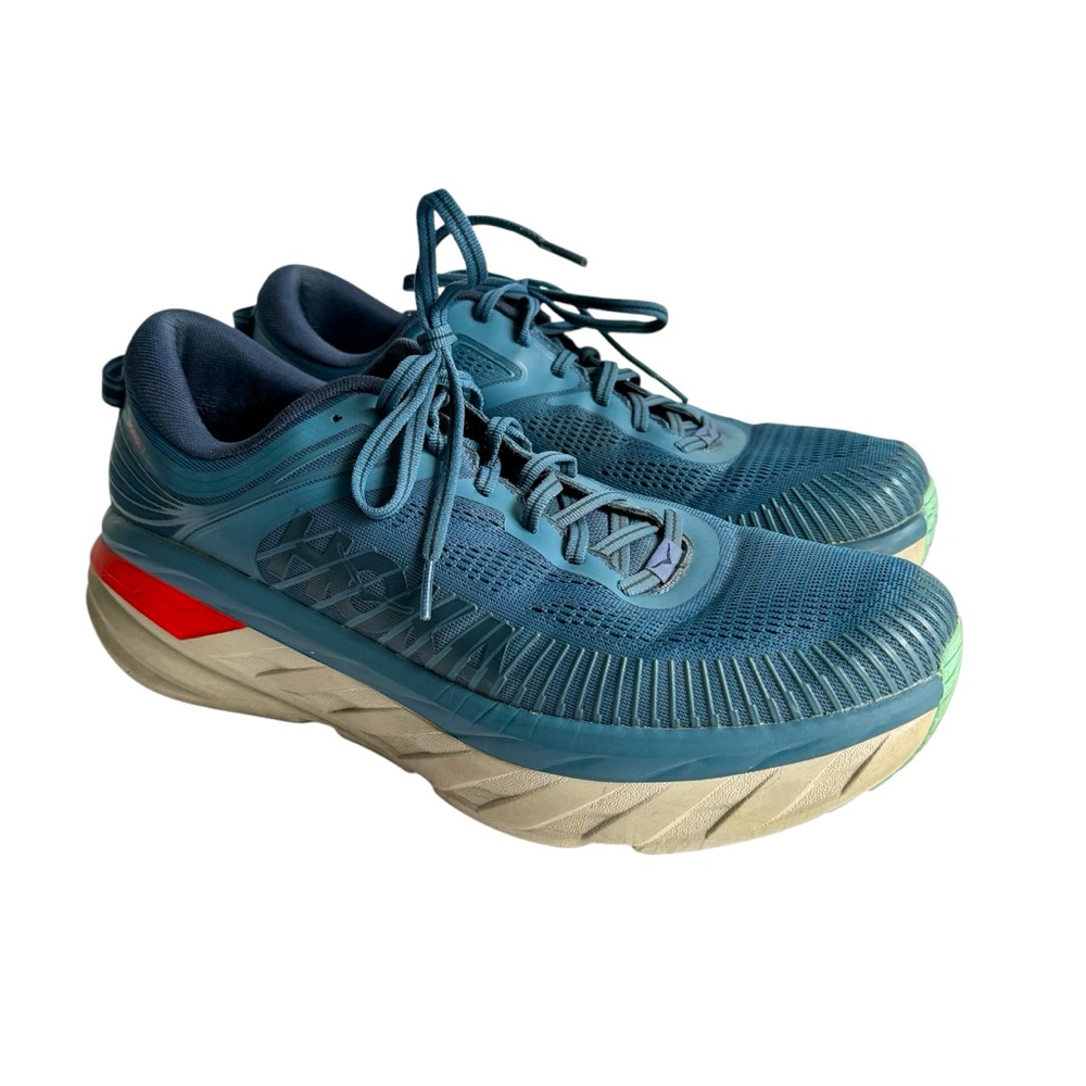 Hoka One One Blue and Navy Men's Cushioned Road Runners